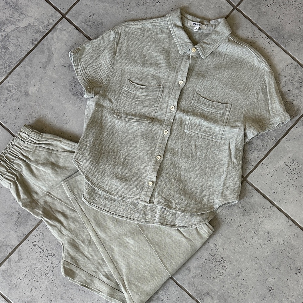 Madewell Textured Outfit Set